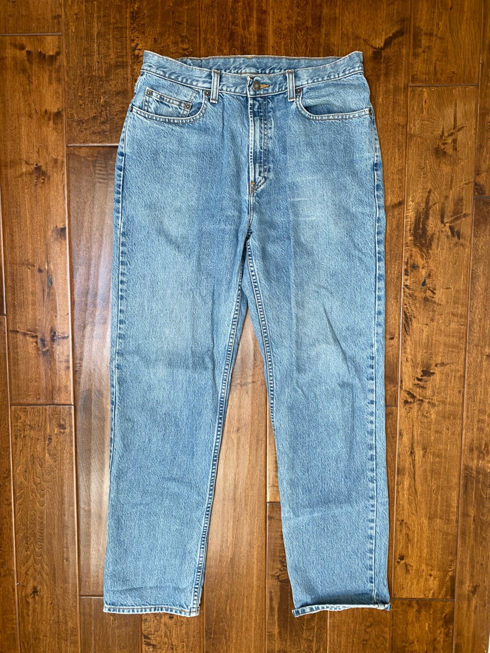 Brooks Brothers Light Blue Straight-Leg Jeans